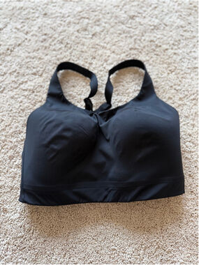 Athleta 36DD Advance Sports Bra Black EUC